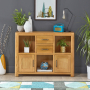 Soho Oak Low Open Display Shelf Unit 