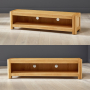 Soho Oak Open Low Widescreen TV Unit - Up to 65” TV Size