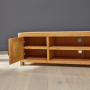 Soho Oak Extra Large Widescreen TV Unit - Up to 80” TV Size