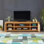 Soho Oak Extra Large Widescreen TV Unit - Up to 80” TV Size