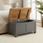 Marbury Slate Grey Painted Blanket Bedding Box