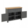 Marbury Slate Grey Painted Medium 2 Door 2 Drawer Sideboard