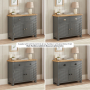 Marbury Slate Grey Painted Medium 2 Door 2 Drawer Sideboard