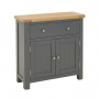 Marbury Slate Grey Painted Compact Small Sideboard