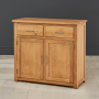 London Oak 2 Door 2 Drawer Sideboard