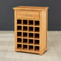 London Oak Wine Rack