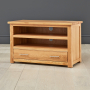 London Oak Small TV Unit - Up to 45" TV Size