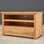 London Oak Small TV Unit - Up to 45" TV Size