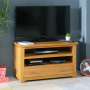 London Oak Small TV Unit - Up to 45" TV Size