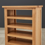 London Oak Hi-Fi Media Unit Stand