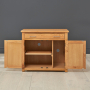 London Oak Hideaway Home Office Computer Desk