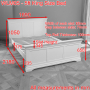 Wilmslow White Painted 5ft King Size Bed