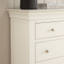 Wilmslow White Painted Large Wide 3 over 4 Chest of Drawers