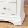 Wilmslow White Painted 5 Drawer Tallboy Wellington Chest of Drawers