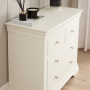 Wilmslow White Painted 2 over 2 Drawer Chest of Drawers