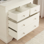 Wilmslow White Painted 2 over 2 Drawer Chest of Drawers