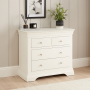 Wilmslow White Painted 2 over 2 Drawer Chest of Drawers