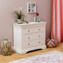 Wilmslow White Painted 2 over 2 Drawer Chest of Drawers