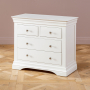 Wilmslow White Painted 2 over 2 Drawer Chest of Drawers