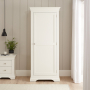 Wilmslow White Painted 1 Door Single Wardrobe