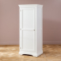 Wilmslow White Painted 1 Door Single Wardrobe