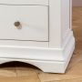 Wilmslow White Painted Double Pedestal Dressing Table