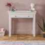 Wilmslow White 1 Drawer Dressing Table Set with Stool