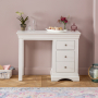 Wilmslow White Painted Single Pedestal Dressing Table