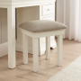 Wilmslow White 1 Drawer Dressing Table Set with Stool