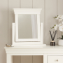 Wilmslow White 1 Drawer Dressing Table Set with Mirror & Stool