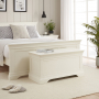 Wilmslow White Painted Blanket Box