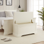 Wilmslow White Painted Blanket Box