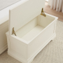 Wilmslow White Painted Blanket Box