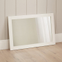 Wilmslow White Painted Wall Mirror - 90cm x 60cm