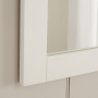 Wilmslow White Painted Wall Mirror - 90cm x 60cm