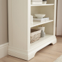 Wilmslow White Painted Tall Large Bookcase