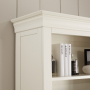 Wilmslow White Painted Tall Large Bookcase