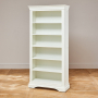 Wilmslow White Painted Tall Large Bookcase