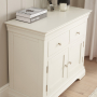 Wilmslow White Painted Medium 2 Drawer 2 Door Sideboard