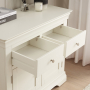 Wilmslow White Painted Medium 2 Drawer 2 Door Sideboard