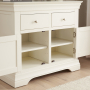 Wilmslow White Painted Medium 2 Drawer 2 Door Sideboard