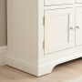 Wilmslow White Painted Medium 2 Drawer 2 Door Sideboard