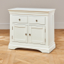 Wilmslow White Painted Medium 2 Drawer 2 Door Sideboard