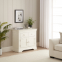 Wilmslow White Painted Medium 2 Drawer 2 Door Sideboard