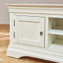 Wilmslow White Painted Widescreen TV Unit - Up to 60" TV Size