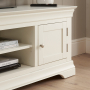 Wilmslow White Painted Widescreen TV Unit - Up to 60" TV Size