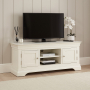 Wilmslow White Painted Widescreen TV Unit - Up to 60" TV Size