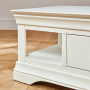 Wilmslow White Painted 1 Drawer Coffee Table