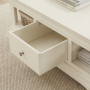 Wilmslow White Painted 1 Drawer Coffee Table