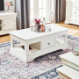 Wilmslow White Painted 1 Drawer Coffee Table